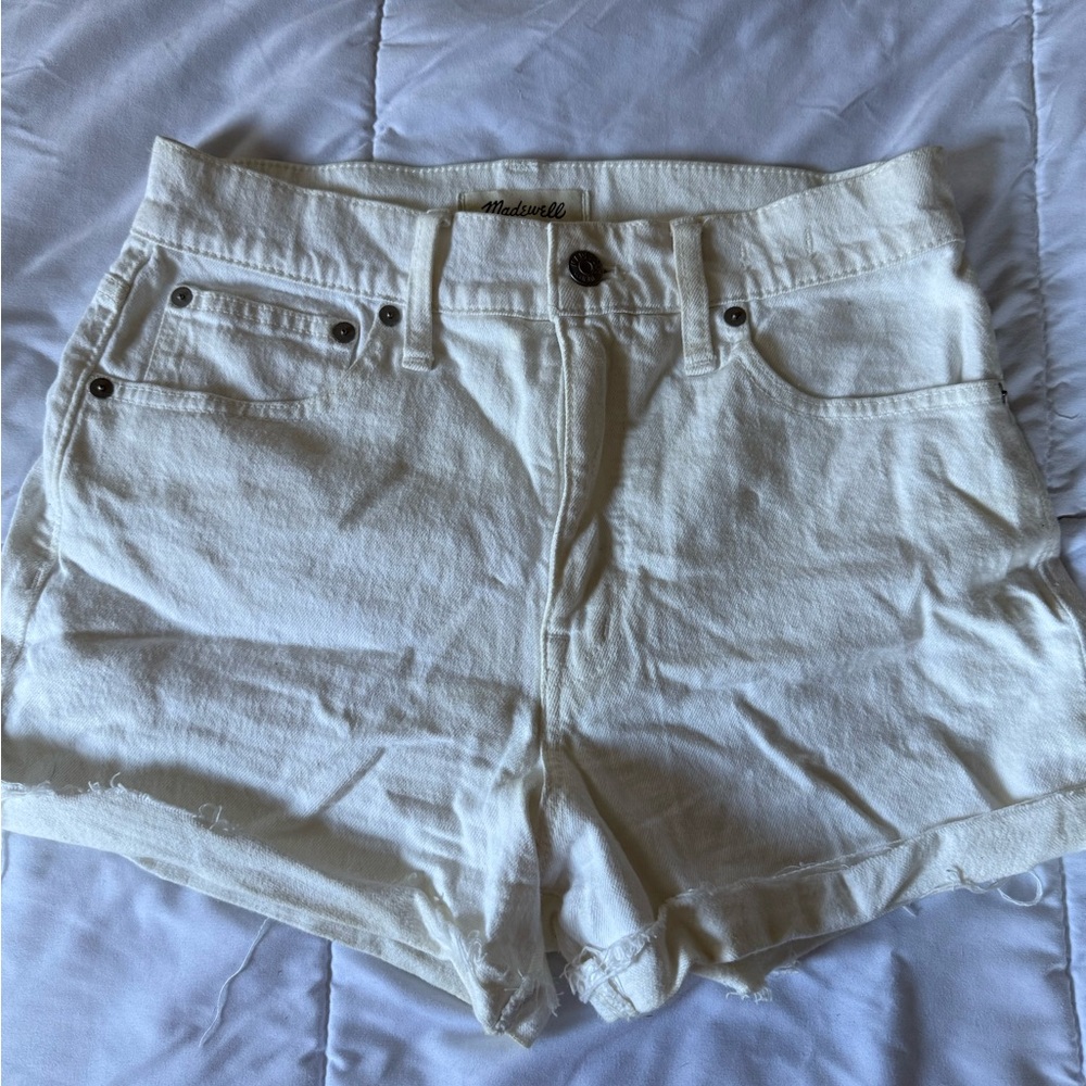 Madewell High Rise Denim Short
